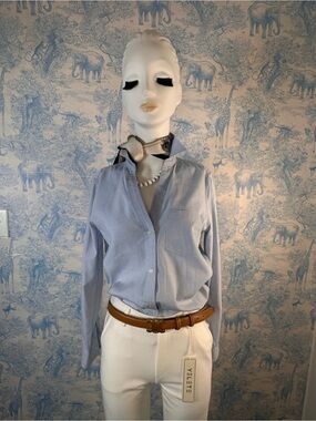 GAP Light Blue Shirt with White Logo Tag
